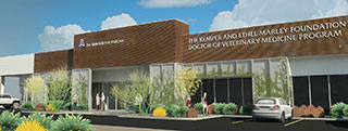 Artistic rendering of a UA-owned facility